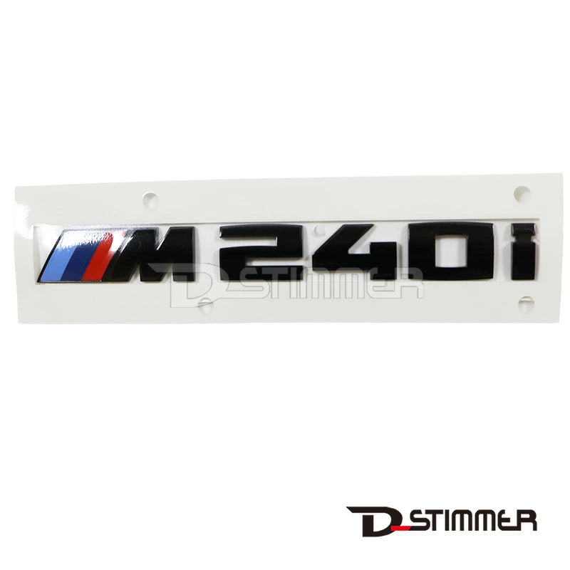 BMW ビーエムダブリュー 純正品 M240i リアエンブレム ブラック 51142472854