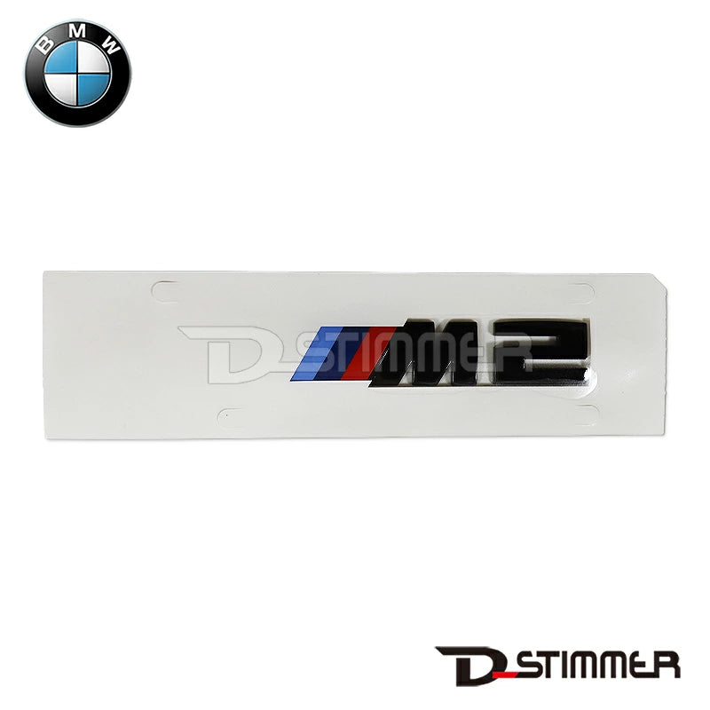 BMW ビーエムダブリュー 純正品 M2 リアエンブレム ブラック 51145A76513