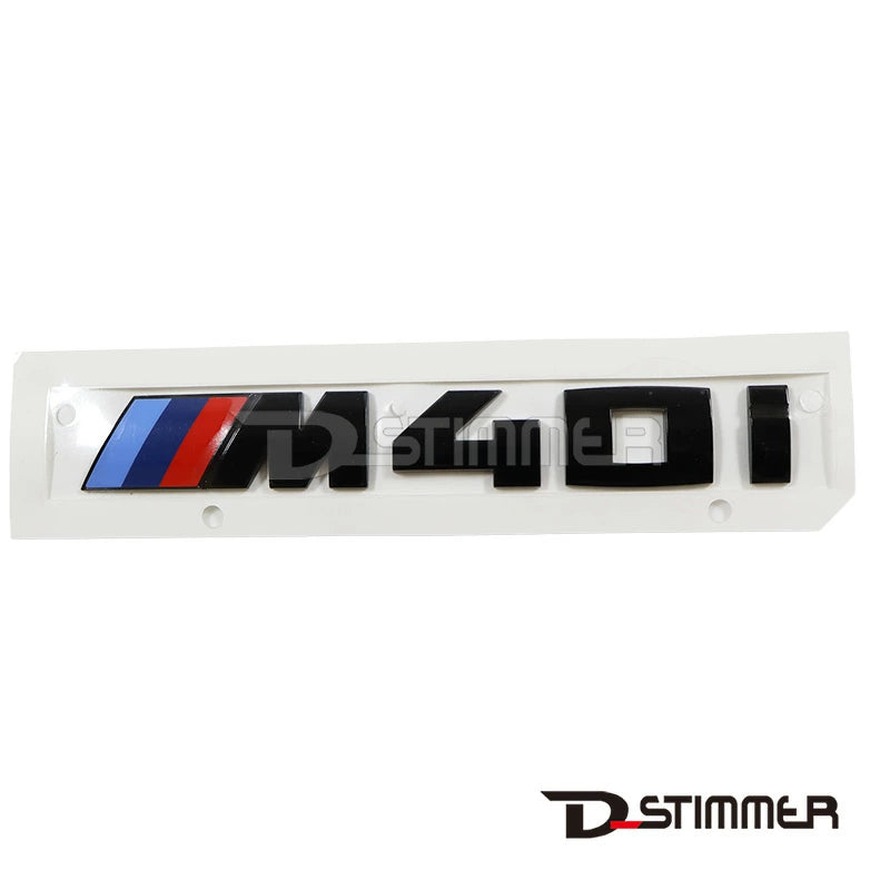 BMW ビーエムダブリュー 純正品 M40i リアエンブレム ブラック 51142472847