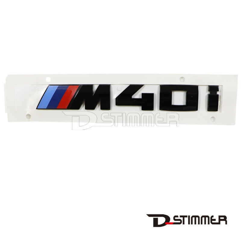 BMW ビーエムダブリュー 純正品 M40i リアエンブレム ブラック 51142472836