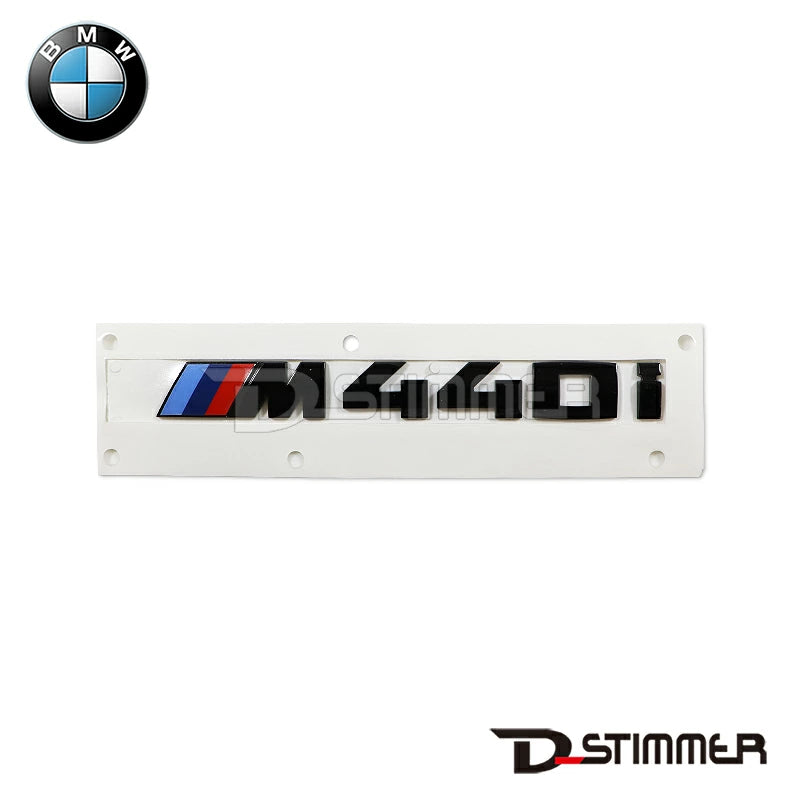 BMW ビーエムダブリュー 純正品 M440i リア エンブレム ブラッククローム 51142472852