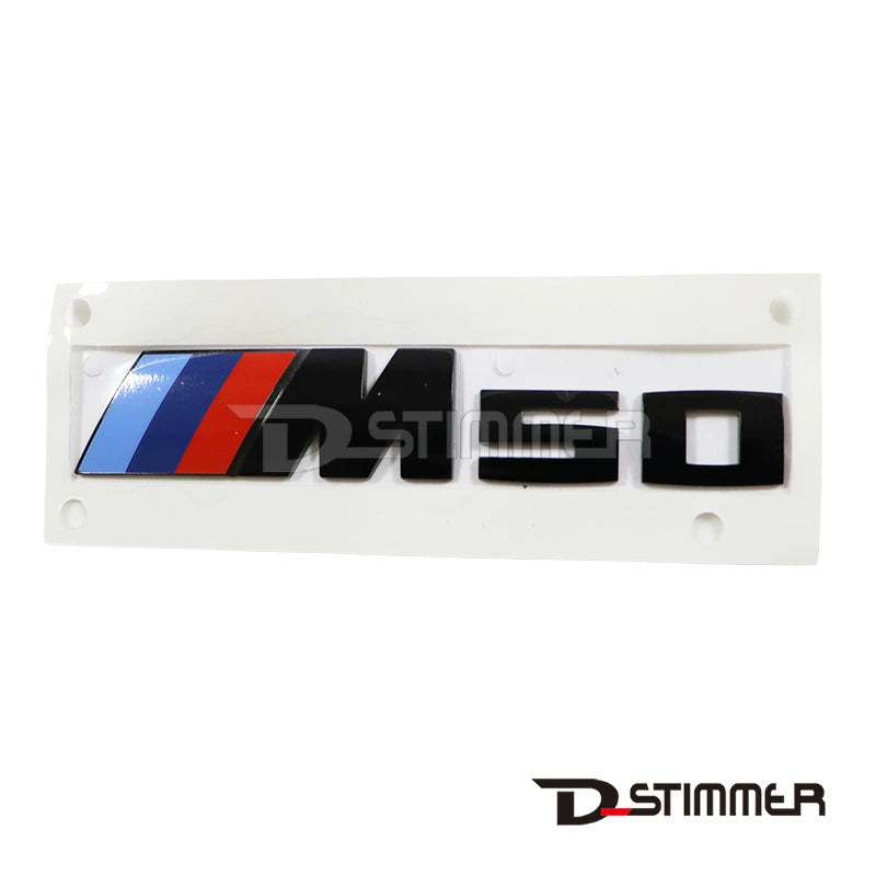 BMW ビーエムダブリュー 純正品 M50 リアエンブレム ブラック 51145A63543