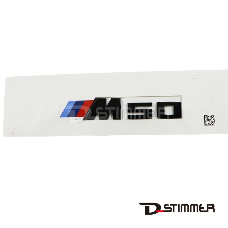 BMW ビーエムダブリュー 純正品 M50 リアエンブレム ブラック 51145A92E37