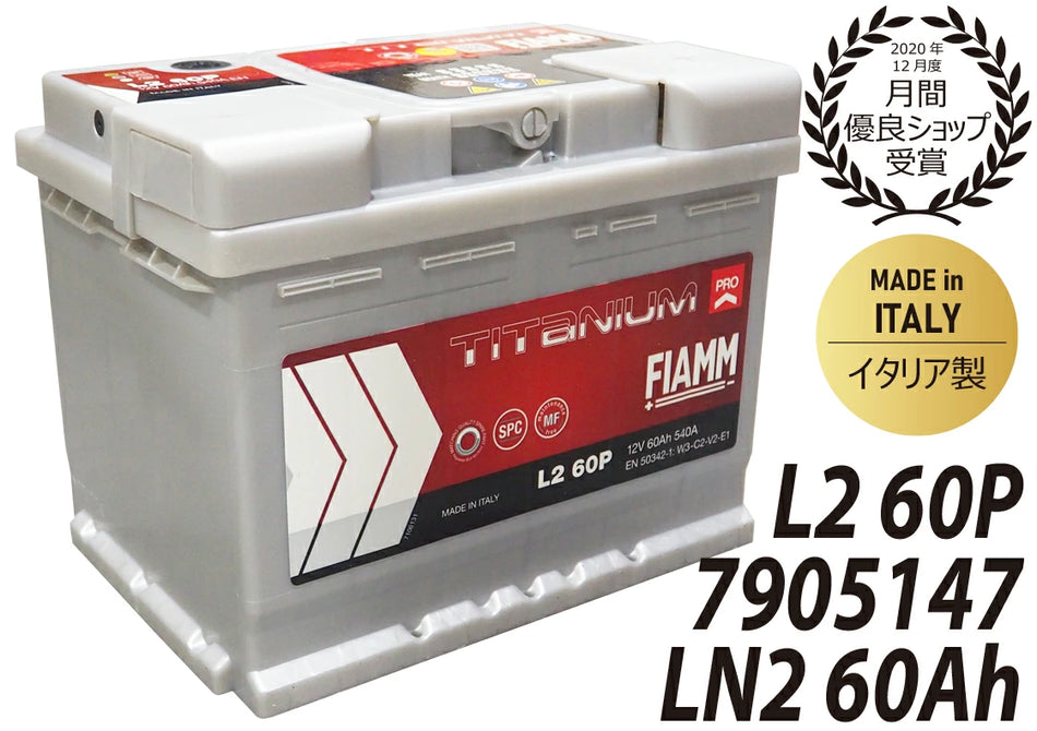 FIAMM 60A LN2 L260P