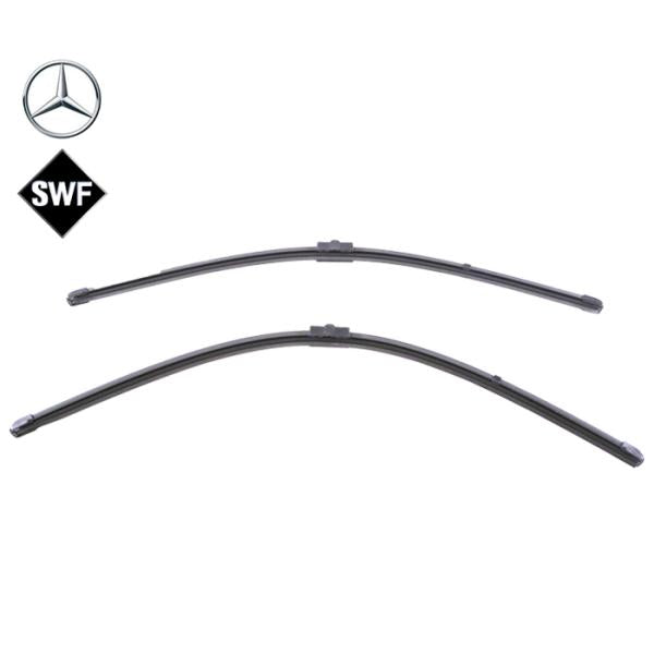 Mercedes-Benz メルセデス・ベンツ 優良品 SWF製 フロント ワイパーブレード 左右セット Eクラス W212 119430 純正品番:2128201900