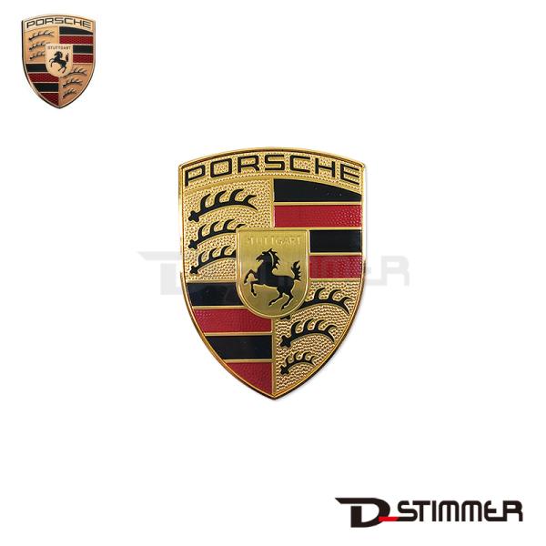 PORSCHE ポルシェ 純正品 フロントエンブレム 95555960002