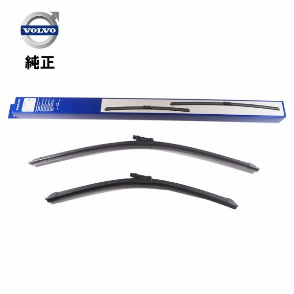 VOLVO ボルボ 純正品 フロント ワイパーブレードセット XC90 S90 V90 右ハンドル車用 31349378 32282839
