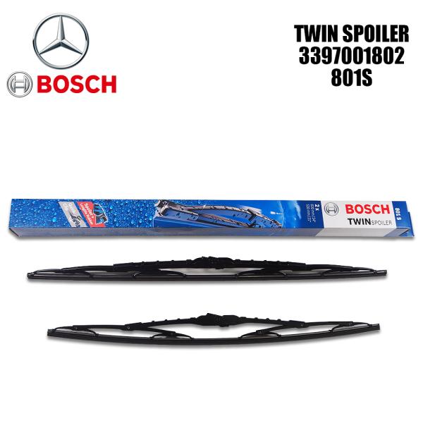 Mercedes-Benz メルセデス・ベンツ 優良品 BOSCH ボッシュ フロントワイパーブレード左右セット 3397001802 純正品番:2038202145 801S Twin ツイン