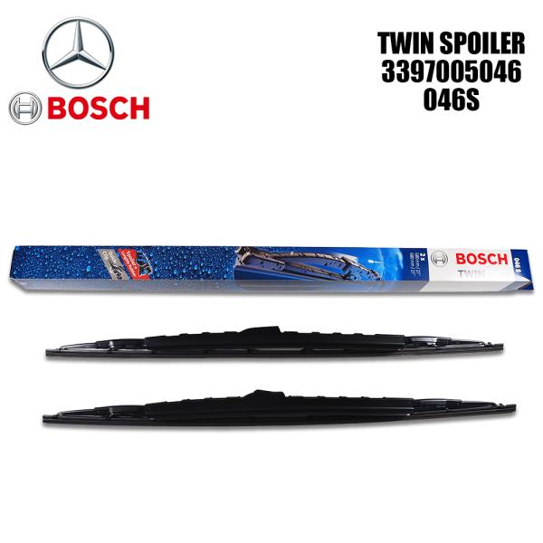 Mercedes-Benz メルセデス・ベンツ 優良品 BOSCH製 フロント ワイパーブレード 左右セット Sクラス W220 3397005046 046S 純正品番:2208201845