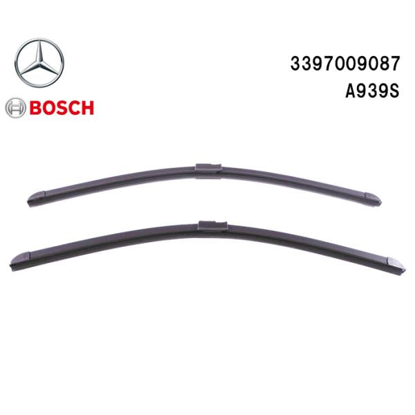 Mercedes-Benz メルセデス・ベンツ 優良品 BOSCH フロント ワイパーブレード 左右セット Cクラス Eクラス  3397009087 A939S 純正品番:2048202300