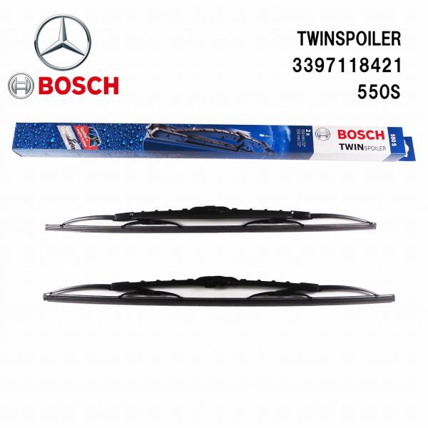 Mercedes-Benz メルセデス・ベンツ 優良品 BOSCH フロントワイパーブレード 3397118421 550S TWINSPOILER 純正品番:1708200845