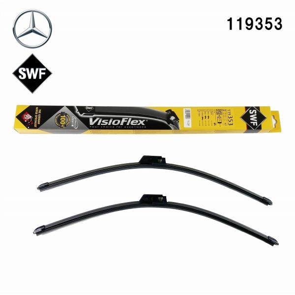 Mercedes-Benz メルセデス・ベンツ 優良品 SWF製 フロントワイパーブレード Cクラス 203 CLCクラス 204 CLKクラス 209  119353 純正品番:2038207000