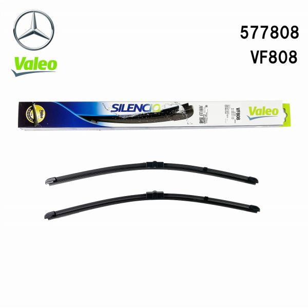 Mercedes-Benz メルセデス・ベンツ 優良品 VALEO フロントワイパーブレード AMG-GT GTS  GTR SLS AMG 577808 純正品番:1978200645 VF808