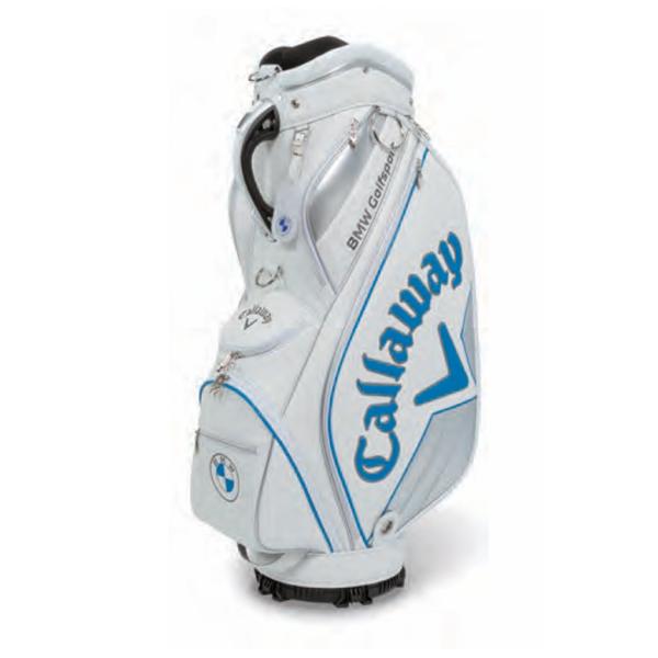 ☆ BMW x Callaway 純正 GOLF SPORT キャディバッグ ホワイト / ブルー 82115A6DD09
