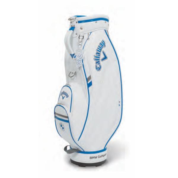 ☆ BMW x Callaway 純正 GOLF SPORT キャディバッグ レディース ホワイト / ブルー 82115A6DD29
