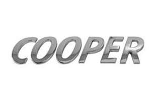 BMWMINI R55、R56、R57 クーパー用純正品  BMWミニ 「COOPER」エンブレムOE番号：51142755617